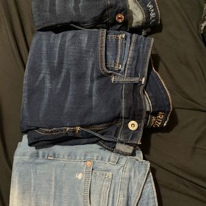 Waist fitted jean shorts bundle size 7